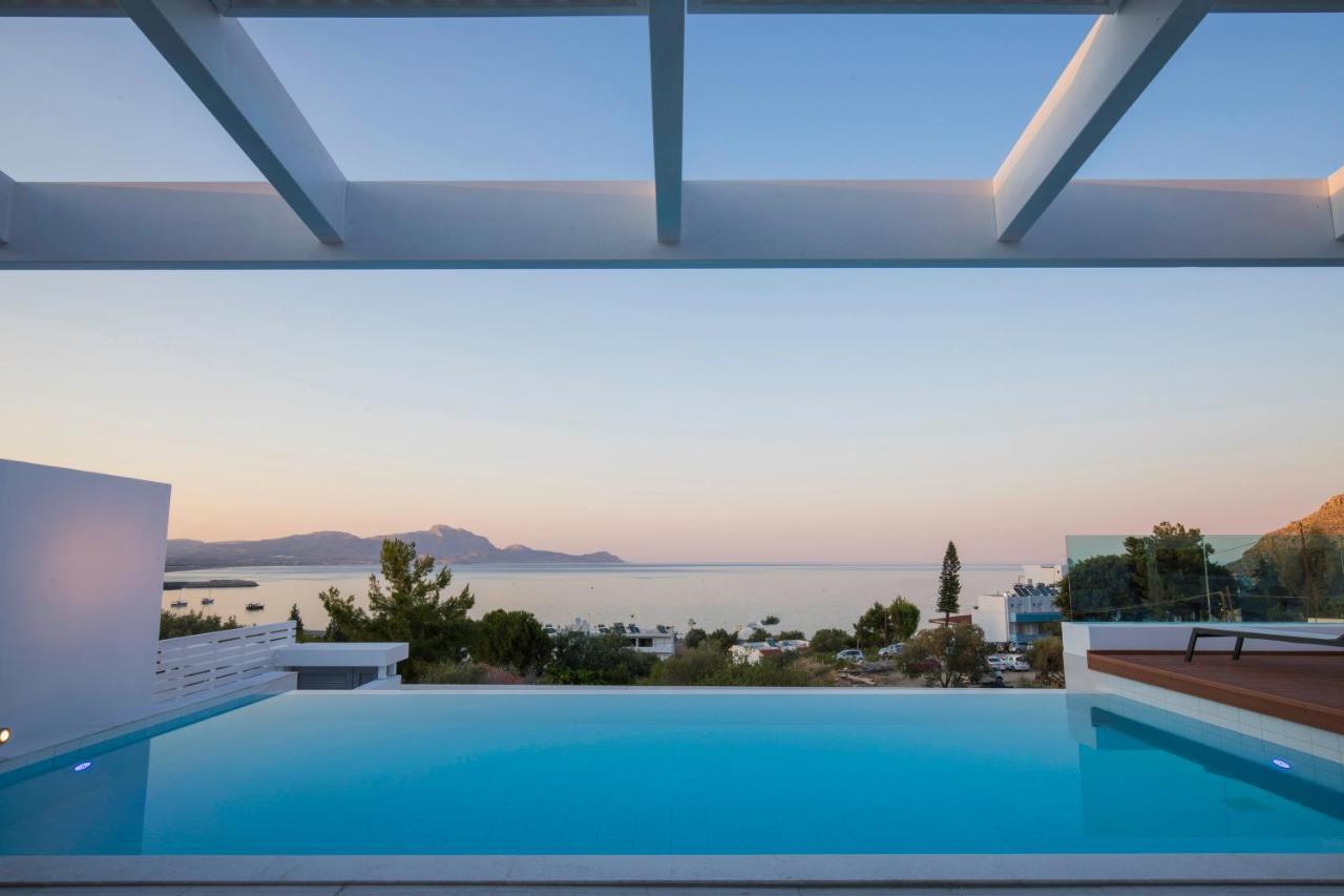 Villa Estella With Pool & Jacuzzi In Lindos Zewnętrze zdjęcie