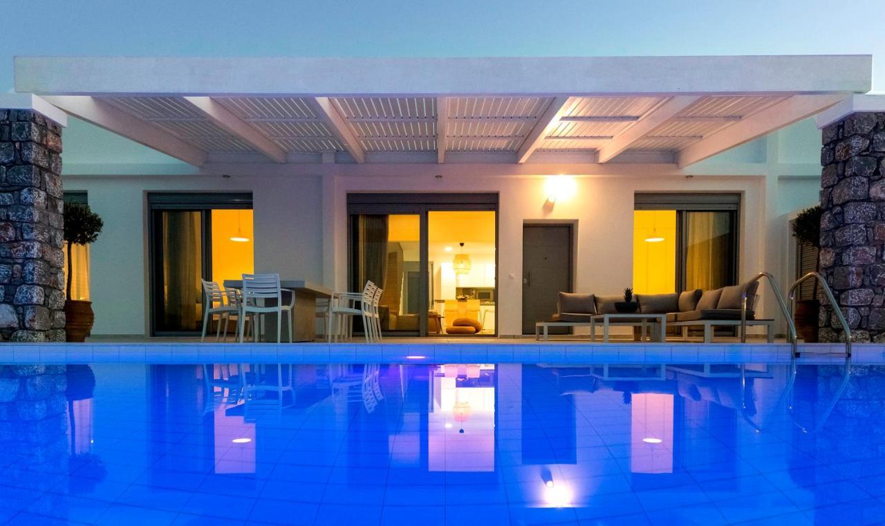 Villa Estella With Pool & Jacuzzi In Lindos Zewnętrze zdjęcie